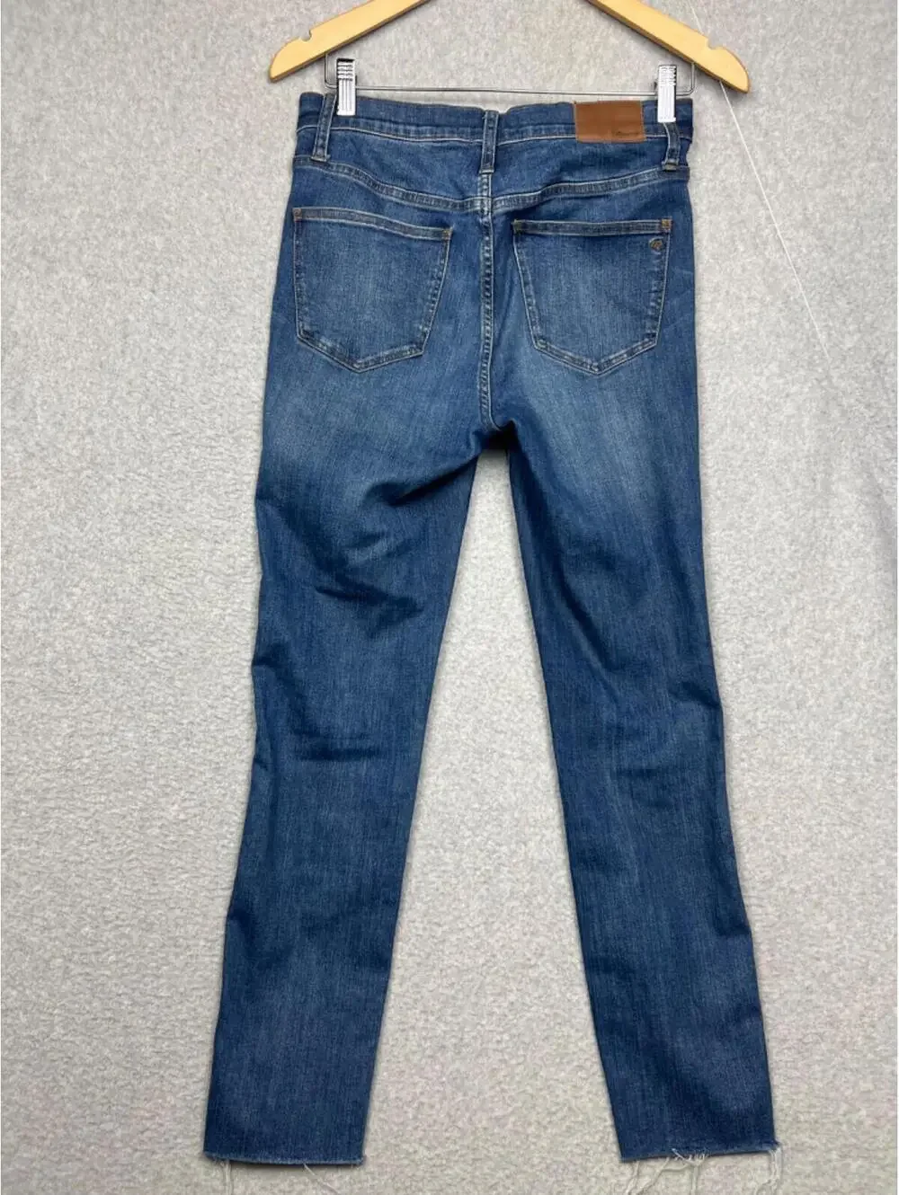 Madewell Denim Jeans Womens 27 Skinny High Rise Ladies Button Fly
